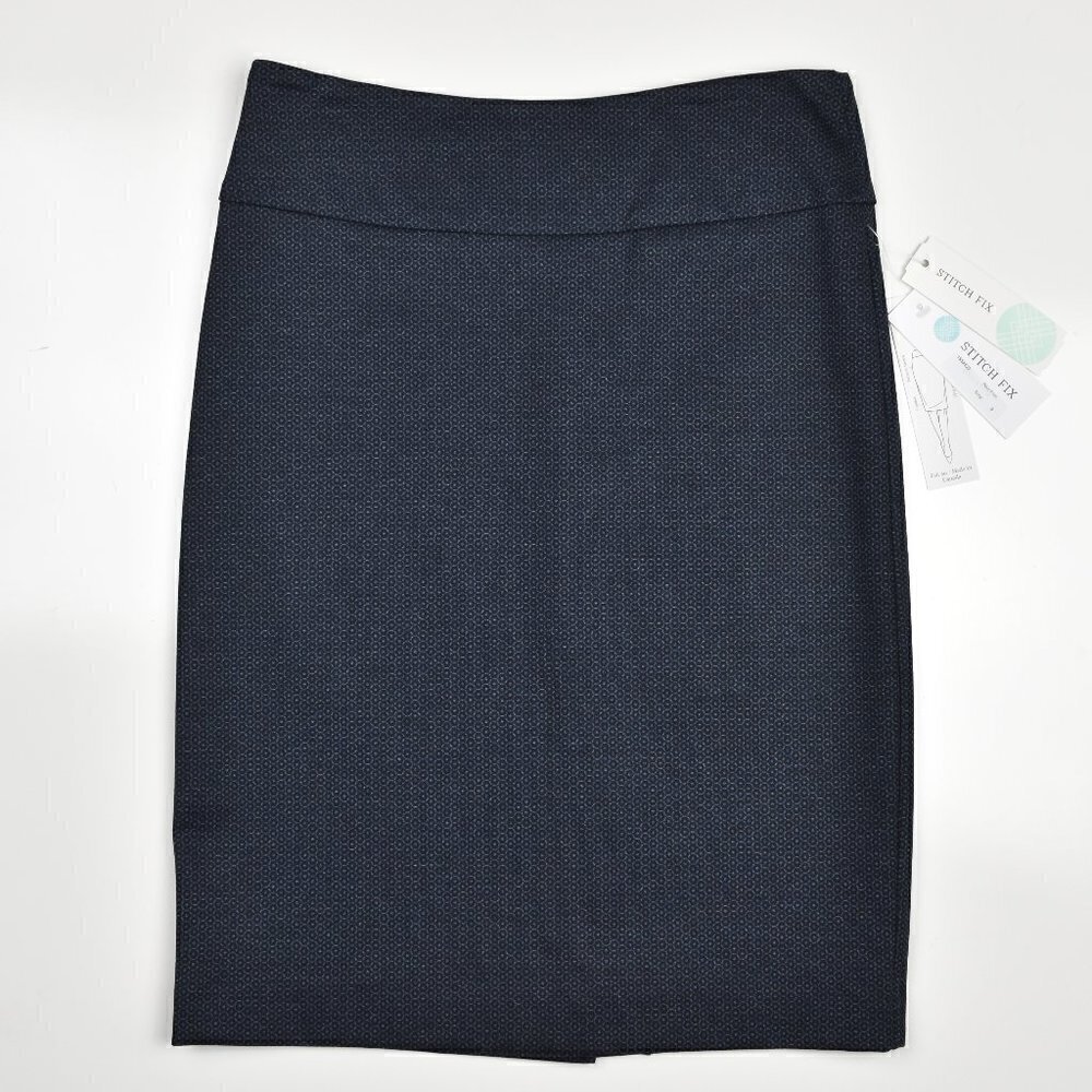 Stitch Fix Margaret M Vivian Knit Pencil Skirt NEW S